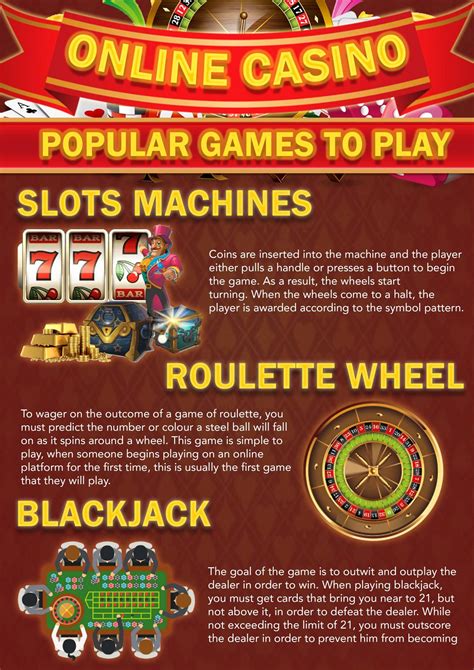 what are the most common casino games